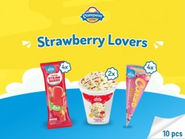 Paket Campina Strawberry Lovers