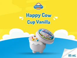Happy Cow - Cup Vanilla