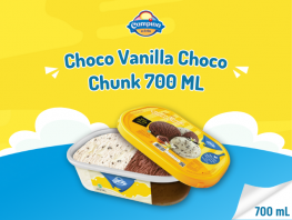 Chocolate Vanilla Choco Chunk 700ml